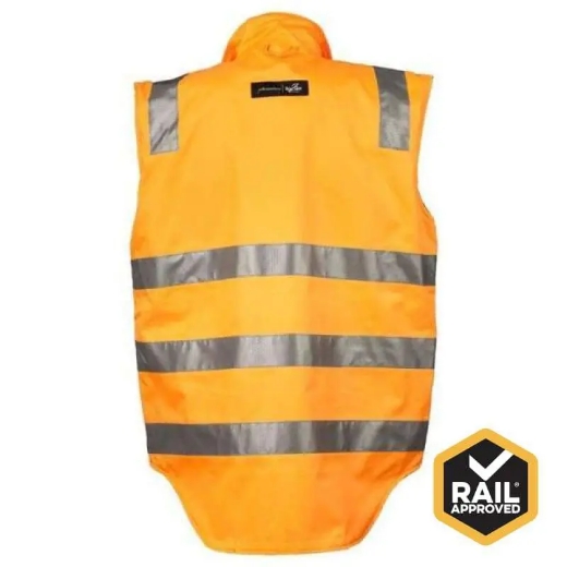 Picture of PMB2G, Premium 5 in 1 Ripstop Rain Jacket, 3M Tape, Rail Spec